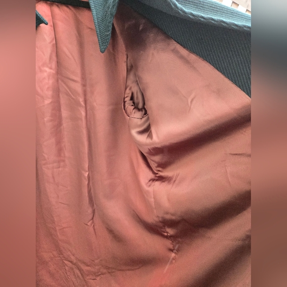 Vintage Leather & Wool Overcoat - Picture 9 of 15